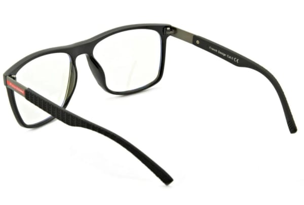 Okulary Nerd z filtrem światła niebieskiego do komputera zerówki POL-BLF-7041K