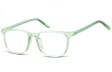 Okulary oprawki korekcyjne Nerdy zerówki transparentne Sunoptic CP124B