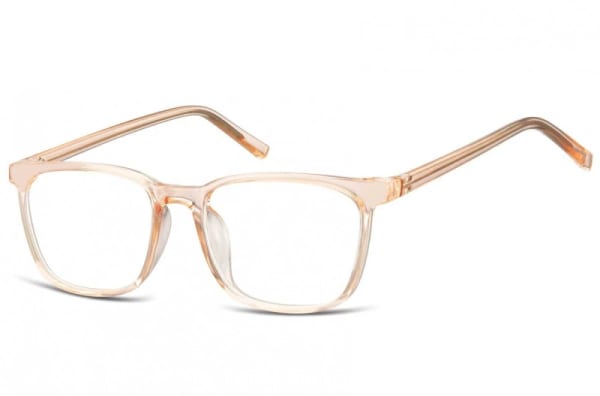 Okulary oprawki korekcyjne Nerdy zerówki transparentne Sunoptic CP124F