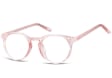 Okulary oprawki korekcyjne Lenonki zerówki transparentne Sunoptic CP123C
