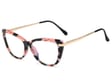 Kocie Okulary damskie  z filtrem BLUE Light do komputera zerówki 2546-2