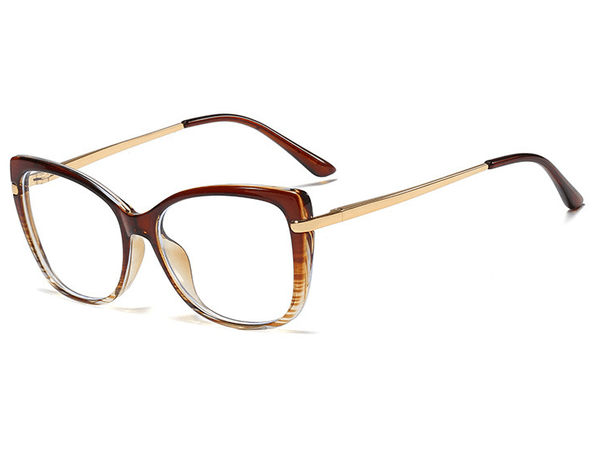 Okulary komputerowe damskie z filtrem BLUE Light zerówki 2549-1