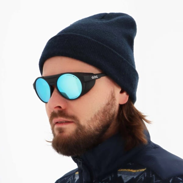 Górskie okulary z osłonkami przeciwsłoneczne fotochromowe GOG E495-1 w kat.2-4
