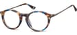 Okrągłe okulary oprawki zerowki korekcyjne Sunoptic AC47E