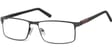 Prostokatne okulary oprawki zerowki Sunoptic 602F