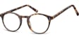 Okrągłe okulary oprawki zerowki korekcyjne Sunoptic AC43C