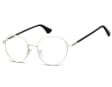 Lenonki okrągłe Okulary oprawki optyczne 916E srebrna