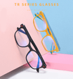 Dziecięce okulary do komputera BLUE LIGHT z filtrem światła niebieskiego 2550A