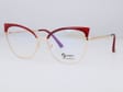 Okulary kocie do komputera damskie z filtrem BLUE Light zerówki 2575-4