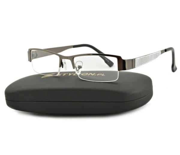 Minusy Okulary korekcyjne metalowo-żyłkowe ST309 moc: -3,5