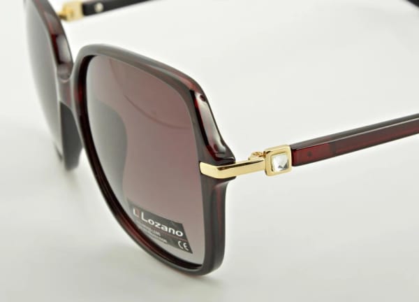 Okulary LOZANO Damskie LZ-PT28010-R Polaryzacyjne Muchy
