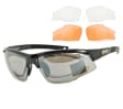 Okulary rowerowe z ramką korekcyjną i wymiennymi soczewkami GOGGLE E865-1R