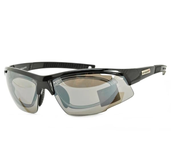 Okulary rowerowe z ramką korekcyjną i wymiennymi soczewkami GOGGLE E865-1R