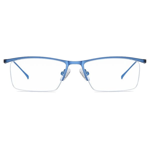 Okulary na żyłkę do komputera TV smartfona BLUE LIGHT zerówki niebieskie 2597D