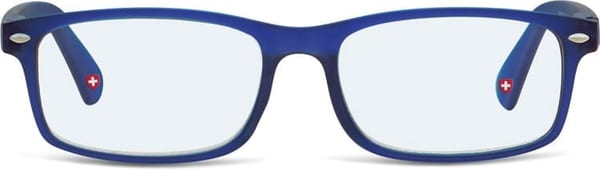 Okulary z filtrem niebieskim do czytania i komputera moc: +2.50 granatowe BLFBOX83C