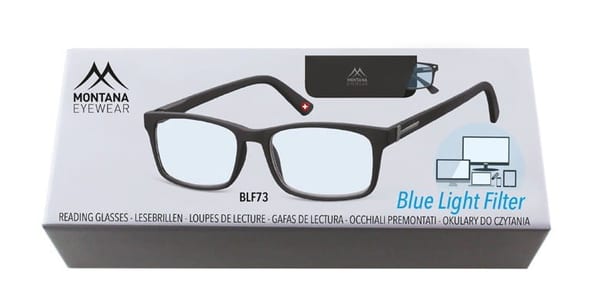 Okulary z filtrem Do czytania i Komputera moc: +1.50 z Antyrefleksem BLFBOX73