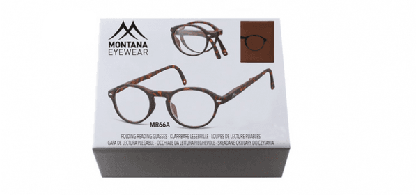 Składane Asferyczne Okulary do Czytania Lenonki Montana MR66A moc: +3