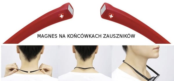 Okulary Na MAGNES do Czytania moc: +2 PLUSY Damskie Męskie MR61D