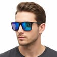 Przeciwsłoneczne męskie okulary lustrzanki z polaryzacją EST-409-11 Estillo