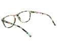 Damskie Okulary do Czytania moc: +1,5 w kwiatki ST312