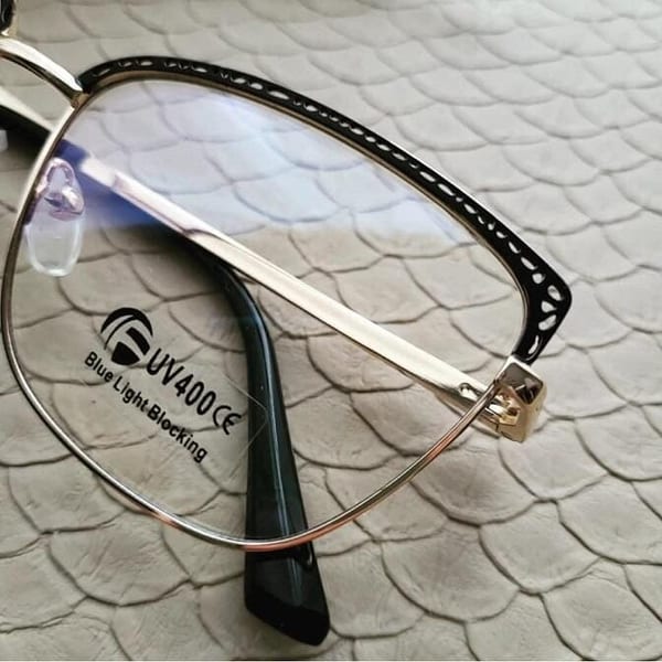 Okulary kocie do komputera damskie z filtrem BLUE Light zerówki Flex 25101A