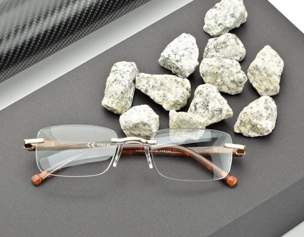 Plusy +3.50 okulary bezramkowe do czytania korekcyjne ST323A