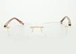 Plusy +3.50 okulary bezramkowe do czytania korekcyjne ST323A