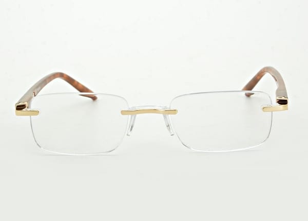 Plusy +3.50 okulary bezramkowe do czytania korekcyjne ST323A