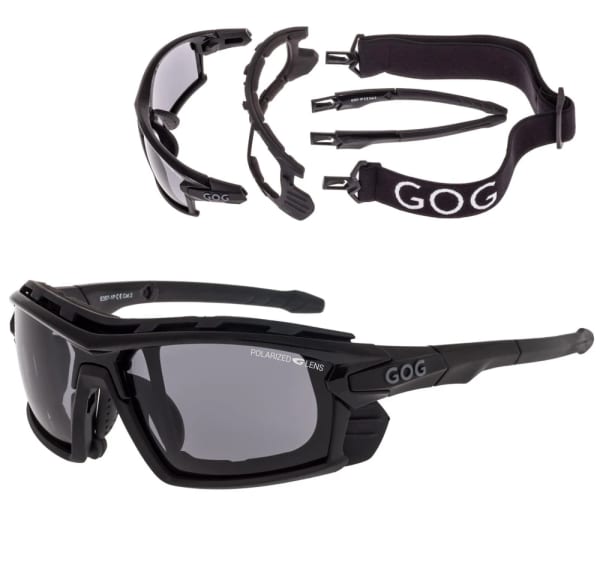 Sportowe okulary przeciwsłoneczne z polaryzacją GOG E357-1P w kat.2