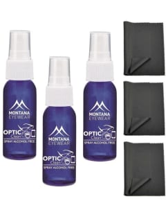 3x 60ml Płyn do pielęgnacji i czyszczenia + 3x Ściereczka z mikrofibry
