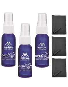 3x 120ml Płyn do pielęgnacji i czyszczenia + 3x Ściereczka z mikrofibry