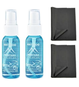 2x 30ml Płyn ANTI-FOG przeciw parowaniu + 2x Ściereczka z mikrofibry