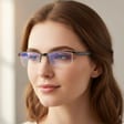 Korekcyjne okulary moc: +4.50 PLUSY z filtrem BLUE LIGHT do komputera i czytania ST313