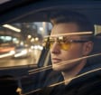 Rozjaśniające okulary pilotki do jazdy nocą polaryzacyjne EST-606Y-4 Estillo