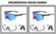 Okulary przeciwsłoneczne rowerowe + ramka korekcyjna STW-C11