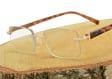 Plusy +1.00 okulary bezramkowe do czytania korekcyjne ST323AX