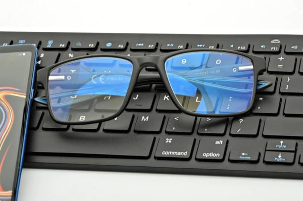 Plusy +3.25 Męskie okulary do czytania korekcyjne Blue Light + Antyrefleks ST315B