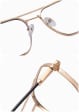 Okulary pilotki zerówki do komputera BLUE LIGHT z flexami 25140C gray/black