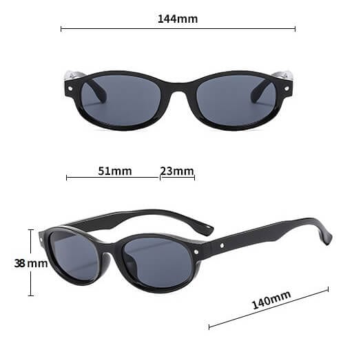 Okulary przeciwsłoneczne z filtrem UV400 STL30B brązowe + akcesoria