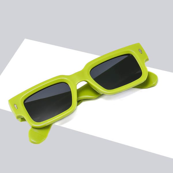 Okulary przeciwsłoneczne z filtrem UV400 STL25C zielone + akcesoria