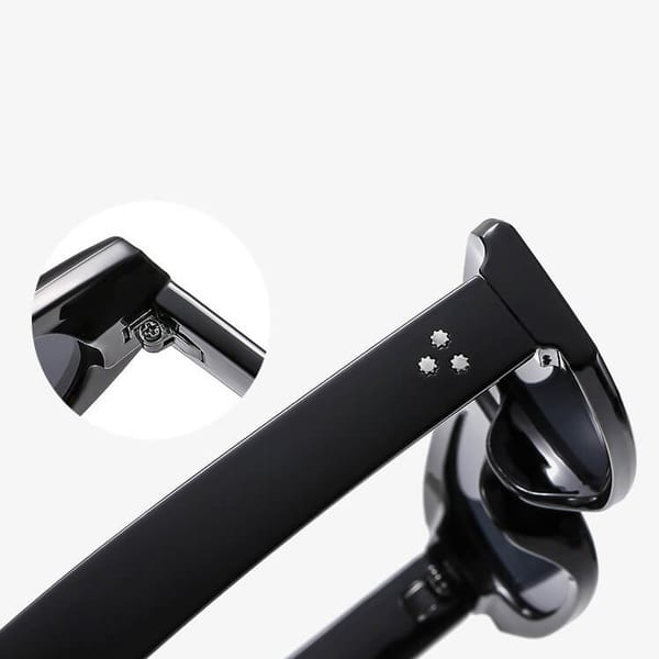 Okulary przeciwsłoneczne z filtrem UV400 STL36E czarno/niebieskie + akcesoria