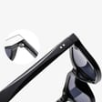 Okulary rozjaśniające z filtrem UV400 STL44K czarne / żółte + akcesoria