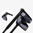 Okulary przeciwsłoneczne z filtrem UV400 STL37 czarne + akcesoria