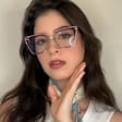 Damskie kocie okulary zerówki do komputera BLUE LIGHT na teleskopach 25152D Malina