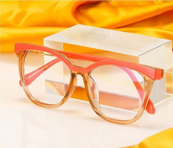 Damskie kocie oczy okulary zerówki do komputera BLUE LIGHT 25144D Panterkowe