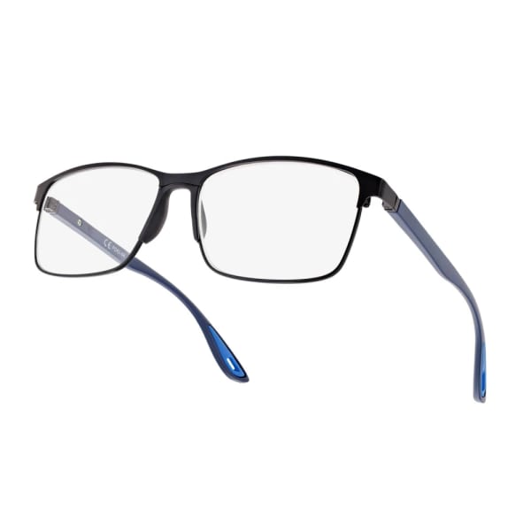 Plusy +0.50 Męskie okulary do czytania korekcyjne ST336 czarny/granat