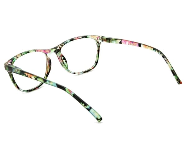 Damskie Okulary do Czytania moc: +0.50 w kwiatki ST312