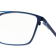 Męskie okulary PREMIUM +0.50 do czytania i komputera Blue Light+Antyrefleks STL280 niebieskie