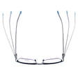Męskie okulary PREMIUM +0.50 do czytania i komputera Blue Light+Antyrefleks STL280 niebieskie