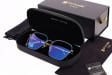 Damskie okulary PREMIUM +0.50 do czytania i komputera Blue Light+Antyrefleks STL285 złoty/zielony